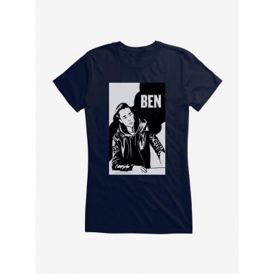 The Umbrella Academy Monochrome Ben Junior Girls T-Shirt