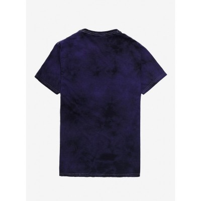 Scream Movie Ghost Face Tie-Dye Women's Boyfriend Tee