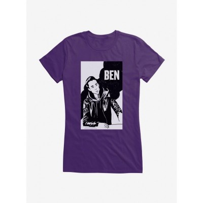 The Umbrella Academy Monochrome Ben Junior Girls T-Shirt