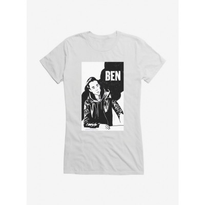 The Umbrella Academy Monochrome Ben Junior Girls T-Shirt