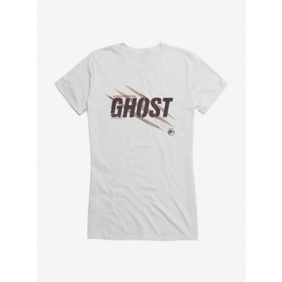 Jurassic World Dominion Inspired Ghost Atrociraptor Tee for Girls