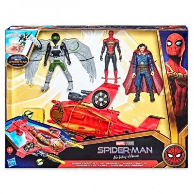 Spider-Man No Way Home Jet Escape Playset for Boys