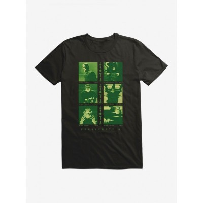 Universal Monsters Frankenstein Glitch Tee for Men