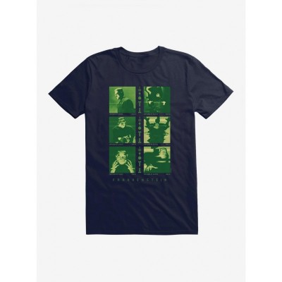 Universal Monsters Frankenstein Glitch Tee for Men