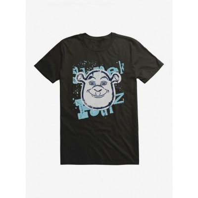 Shrek Rebel Graffiti Graphic Tee for Men