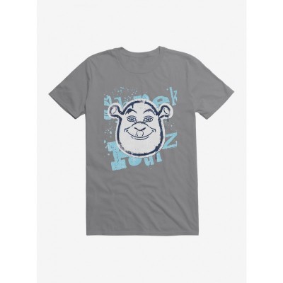 Shrek Rebel Graffiti Graphic Tee for Men