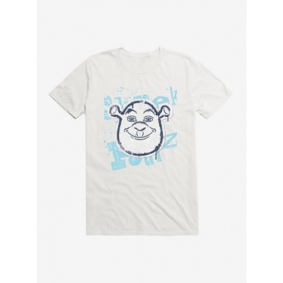 Shrek Rebel Graffiti Graphic Tee for Men