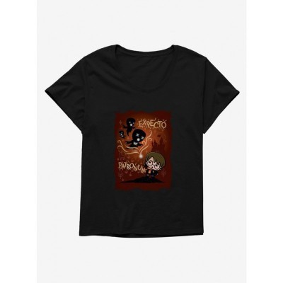 Harry Potter Expecto Patronum Dark Arts Plus Size Tee for Girls