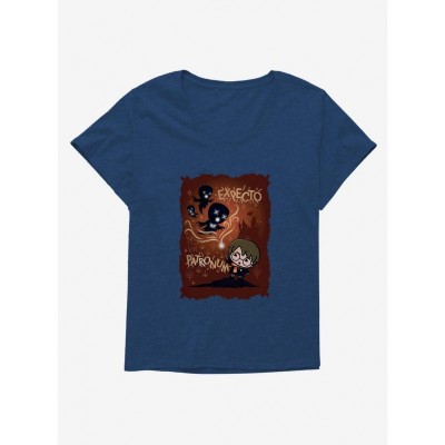 Harry Potter Expecto Patronum Dark Arts Plus Size Tee for Girls