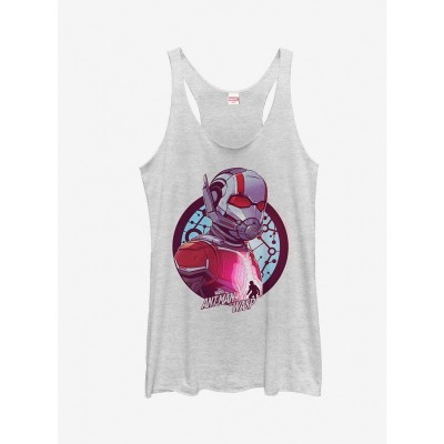 Marvel Ant-Man & The Wasp White Circular Mask Tank Top for Girls