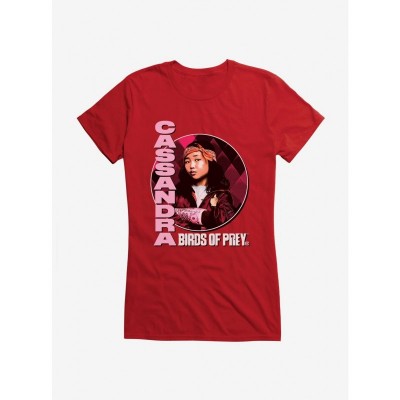 DC Comics Birds Of Prey Cassandra Girls Junior T-Shirt