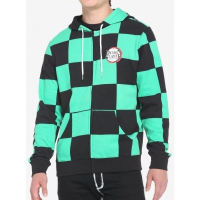 Demon Slayer Tanjiro Allover Print Men's Unisex Hoodie