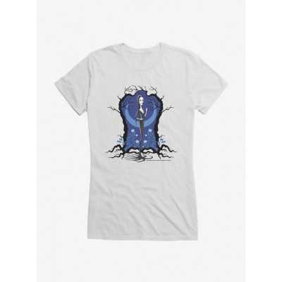 The Addams Family Morticia Blue Tee for Girls