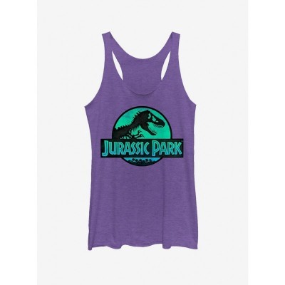 Ocean Ripple Purple Logo Tank Top for Girls