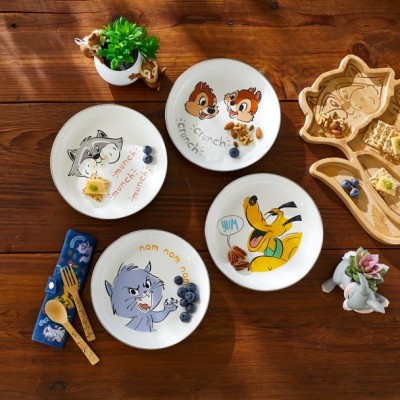 Disney Critters Enamel Plates with Four Unique Designs