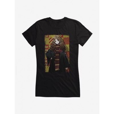 Harry Potter Hermione Anime-Inspired Girls Cotton Tee